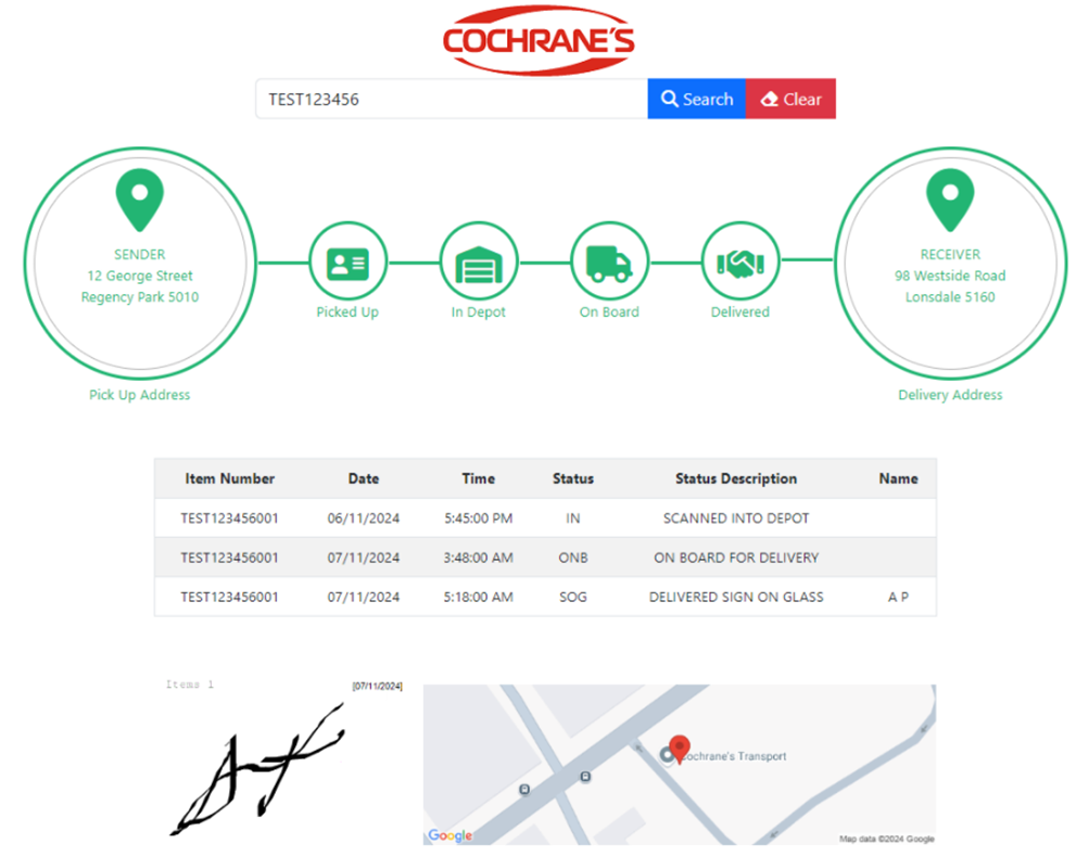 Tracking Display